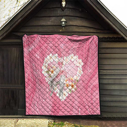 Pink Galah Australia Valentine's Day Quilt I Love You With All My Heart - Aussie Hoodie