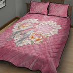 Pink Galah Australia Valentine's Day Quilt Bed Set I Love You With All My Heart - Aussie Hoodie