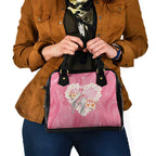 Pink Galah Australia Valentine's Day Shoulder Handbag I Love You With All My Heart - Aussie Hoodie