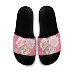 Pink Galah Australia Valentine's Day Slide Sandals I Love You With All My Heart - Aussie Hoodie