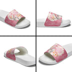 Pink Galah Australia Valentine's Day Slide Sandals I Love You With All My Heart - Aussie Hoodie