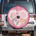 Pink Galah Australia Valentine's Day Spare Tire Cover I Love You With All My Heart - Aussie Hoodie