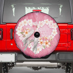 Pink Galah Australia Valentine's Day Spare Tire Cover I Love You With All My Heart - Aussie Hoodie