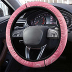 Pink Galah Australia Valentine's Day Steering Wheel Cover I Love You With All My Heart - Aussie Hoodie