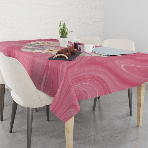 Pink Galah Australia Valentine's Day Tablecloth I Love You With All My Heart - Aussie Hoodie
