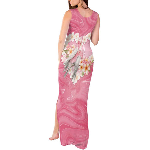 Personalised Pink Galah Australia Valentine's Day Tank Maxi Dress I Love You With All My Heart - Aussie Hoodie