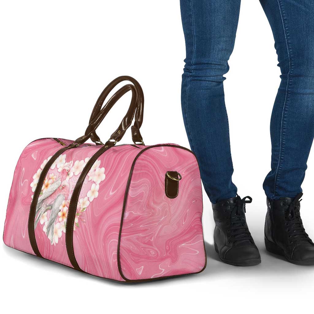 Pink Galah Australia Valentine's Day Travel Bag I Love You With All My Heart - Aussie Hoodie