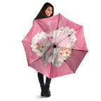 Pink Galah Australia Valentine's Day Umbrella I Love You With All My Heart - Aussie Hoodie