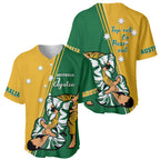 Australia Jujitsu Baseball Jersey Tap Out Or Pass Out National Color