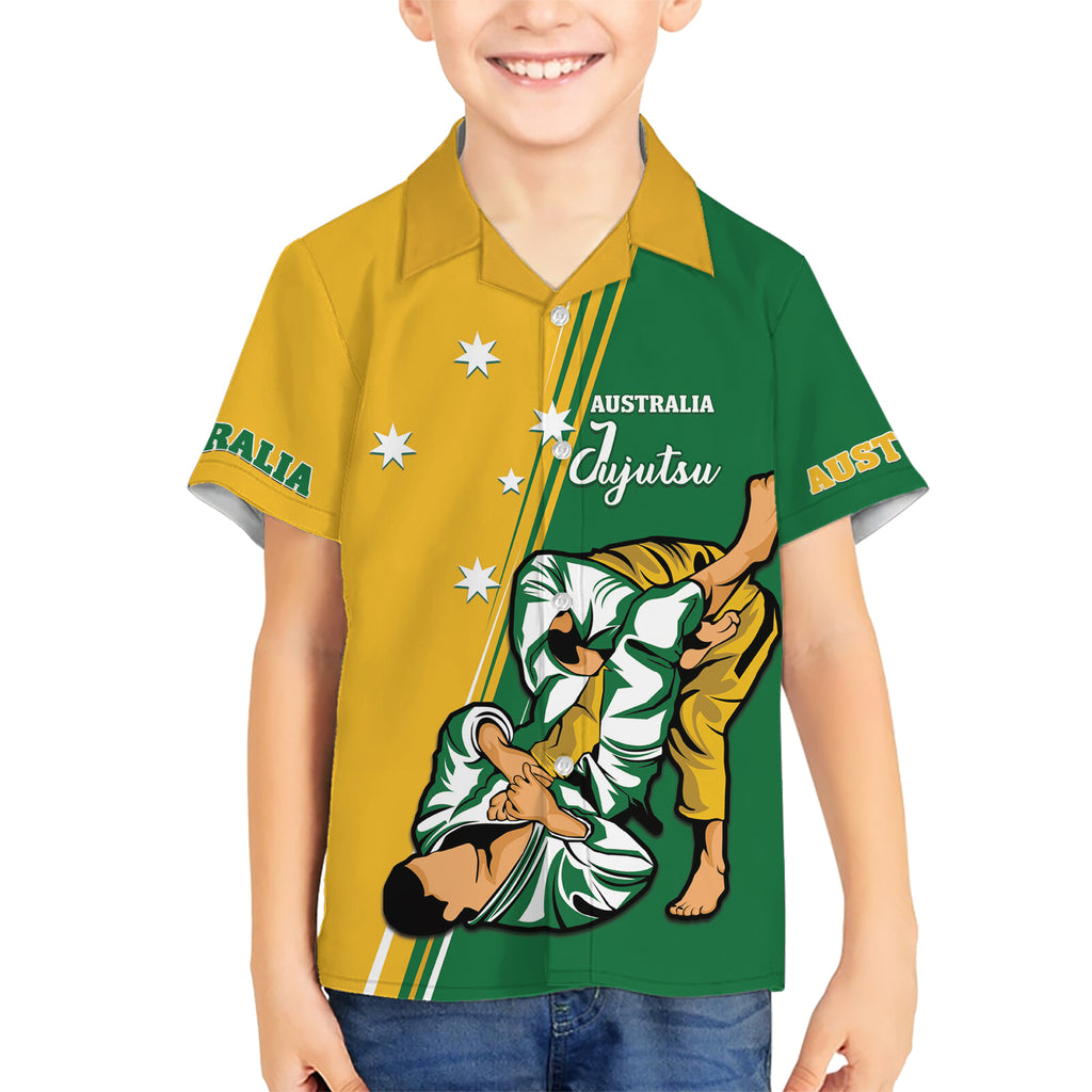 Australia Jujitsu Hawaiian Shirt Tap Out Or Pass Out National Color
