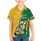 Australia Jujitsu Kid Hawaiian Shirt Tap Out Or Pass Out National Color