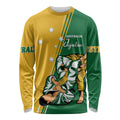 Australia Jujitsu Long Sleeve Shirt Tap Out Or Pass Out National Color