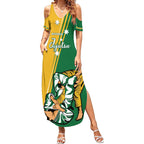 Australia Jujitsu Summer Maxi Dress Tap Out Or Pass Out National Color