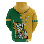 Australia Jujitsu Zip Hoodie Tap Out Or Pass Out National Color