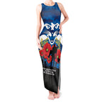 Custom Geelong Football ANZAC Tank Maxi Dress Gallipoli Camouflage With Poppies