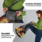 Custom Richmond Football ANZAC Grocery Bag Gallipoli Camouflage With Poppies