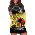 Custom Richmond Football ANZAC Hoodie Dress Gallipoli Camouflage With Poppies