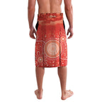 Custom Swans Football ANZAC Lavalava Gallipoli Camouflage With Poppies