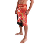 Custom Swans Football ANZAC Lavalava Gallipoli Camouflage With Poppies