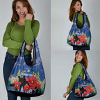Custom Bulldogs Football ANZAC Grocery Bag Gallipoli Camouflage With Poppies