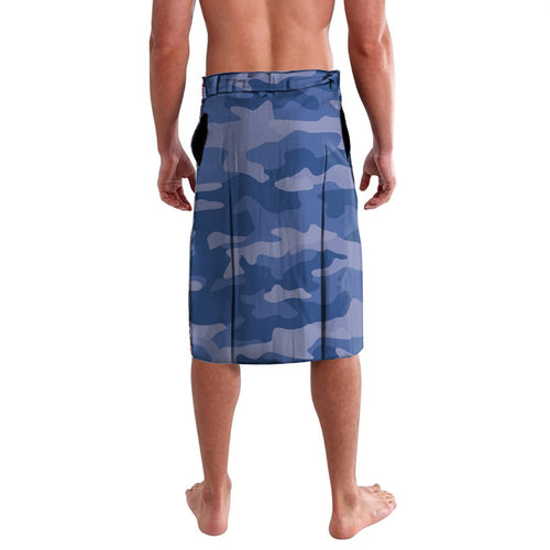 Custom Bulldogs Football ANZAC Lavalava Gallipoli Camouflage With Poppies