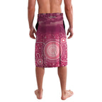 Custom Lions Football ANZAC Lavalava Gallipoli Camouflage With Poppies