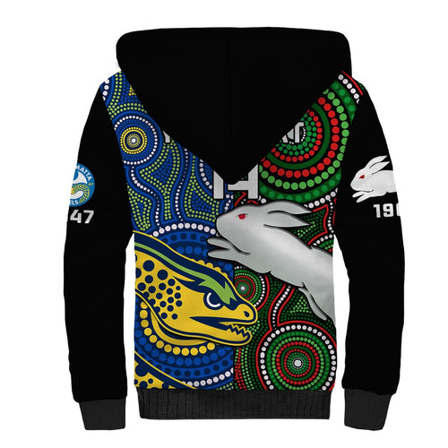 custom-text-and-number-rabbitohs-mix-eels-rugby-sherpa-hoodie-souths-and-parra-indigenous