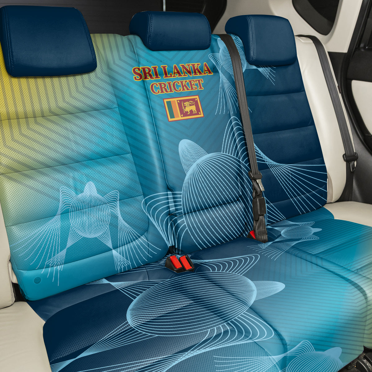 Sri Lanka Cricket Back Car Seat Cover 2024 World Cup Go The Lions