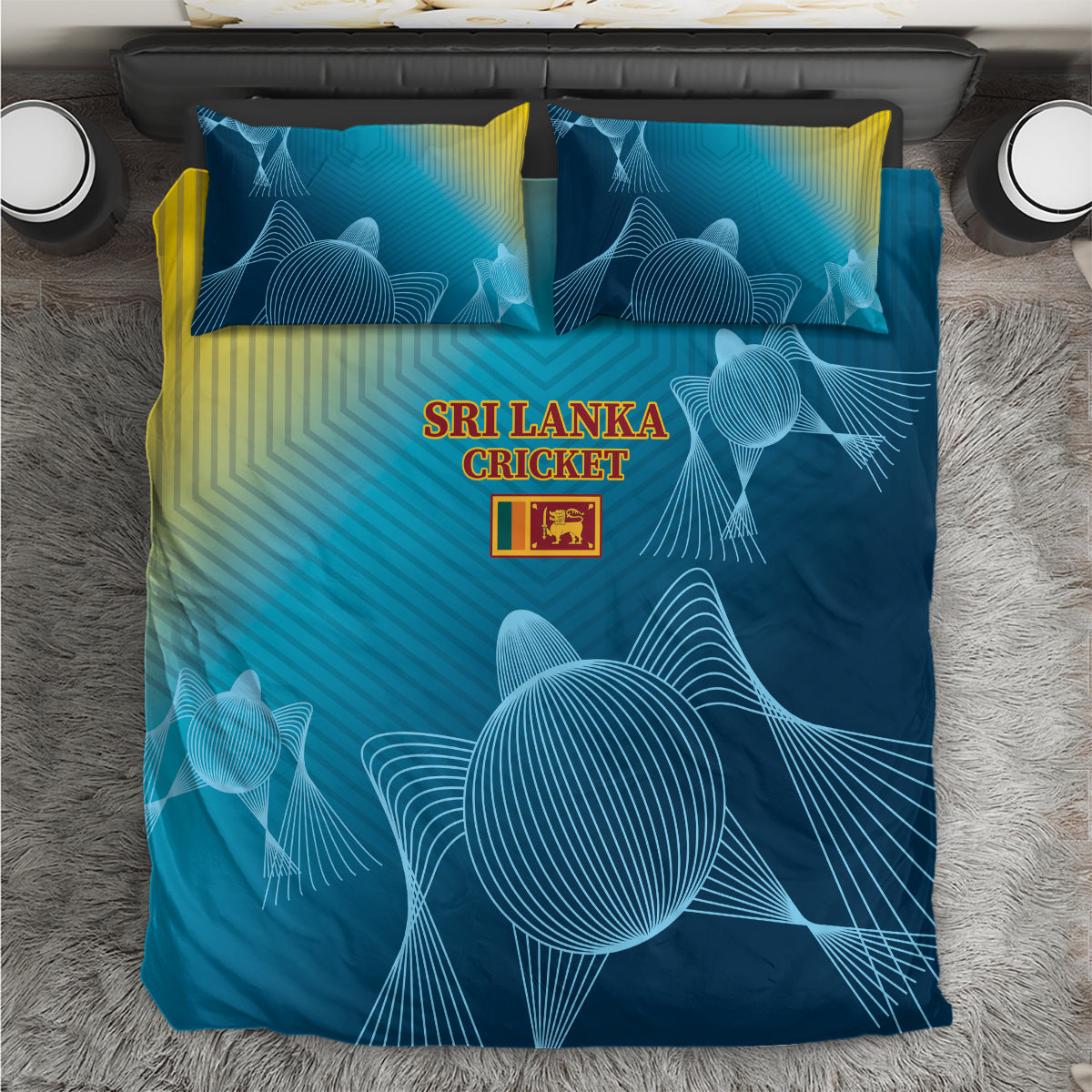 Sri Lanka Cricket Bedding Set 2024 World Cup Go The Lions
