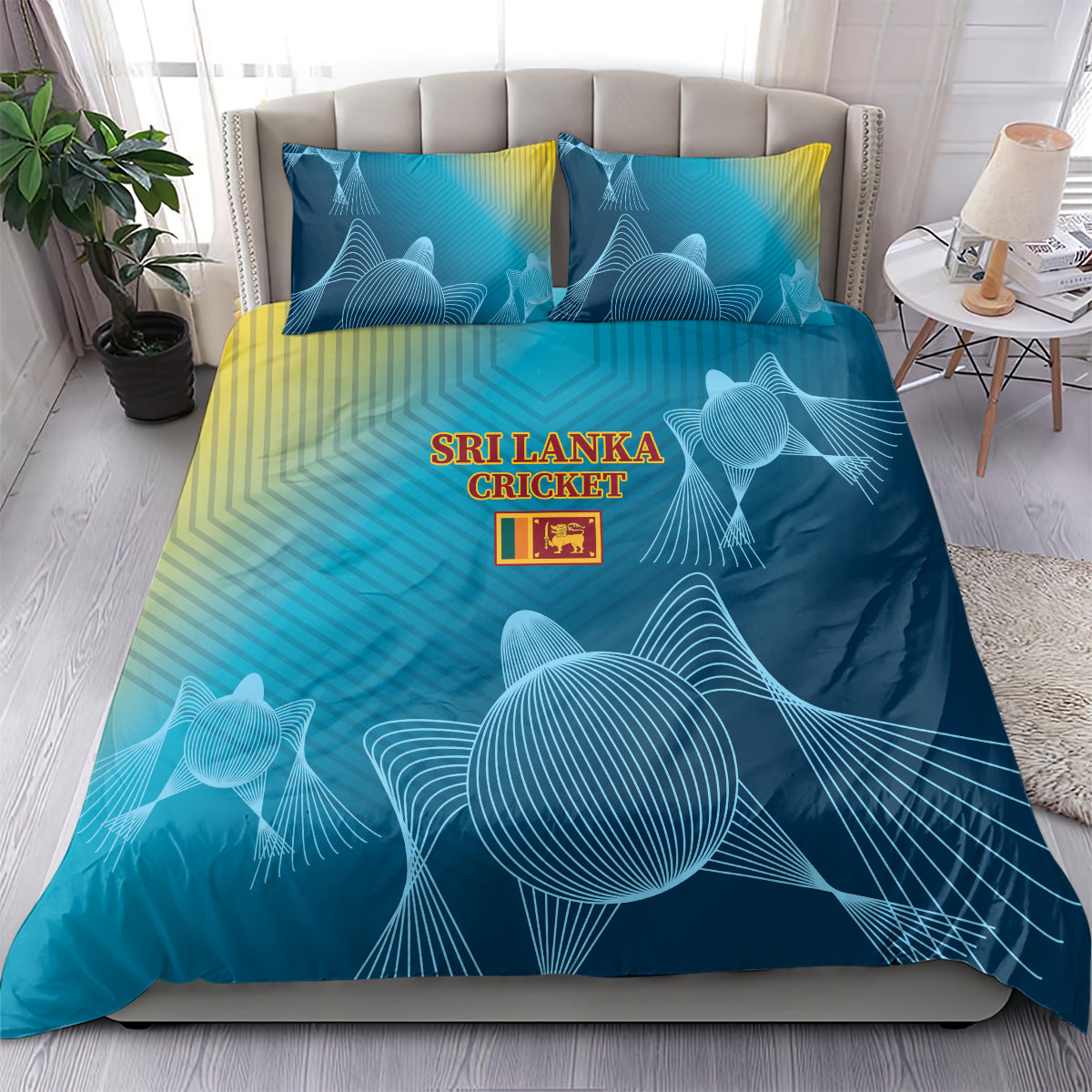 Sri Lanka Cricket Bedding Set 2024 World Cup Go The Lions