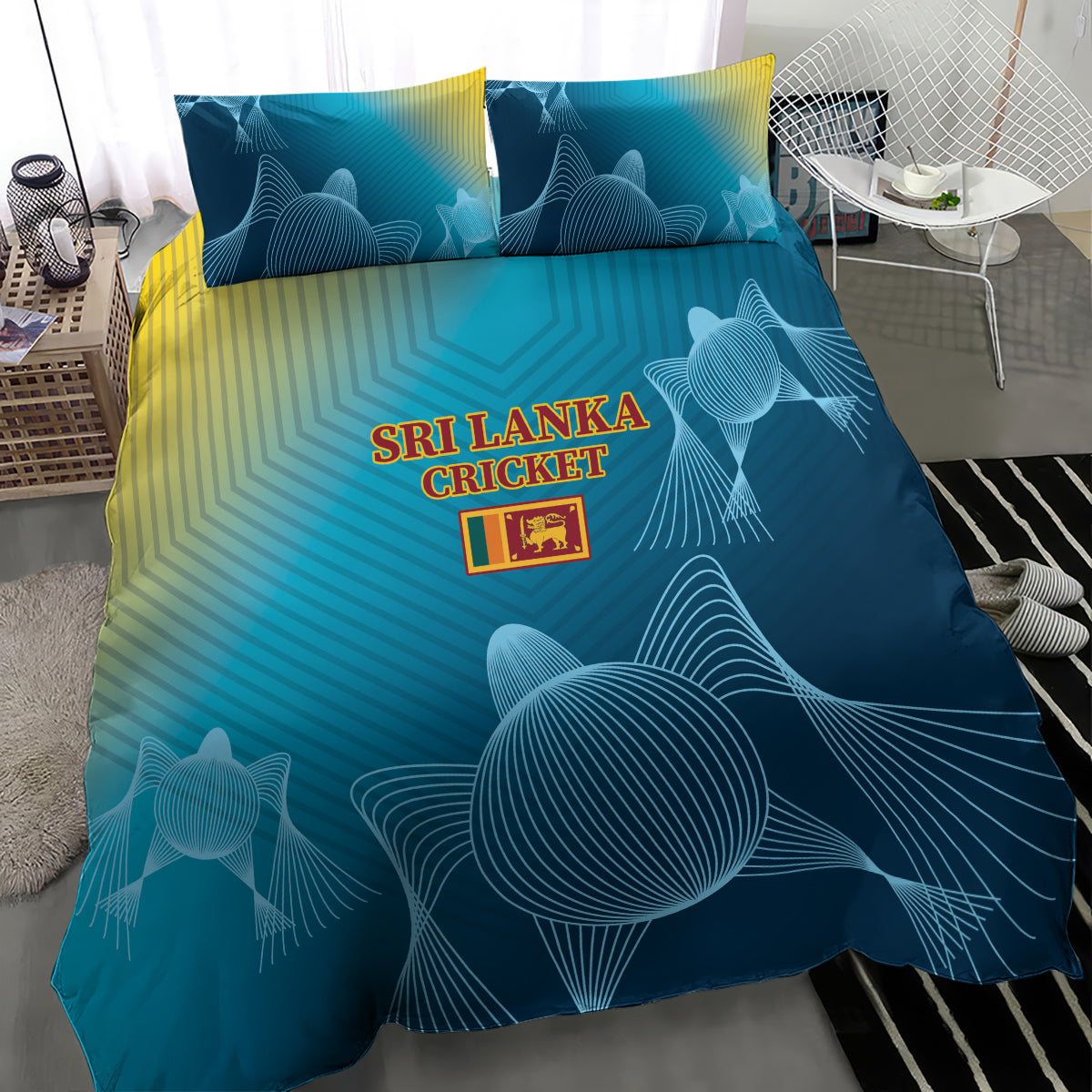 Sri Lanka Cricket Bedding Set 2024 World Cup Go The Lions
