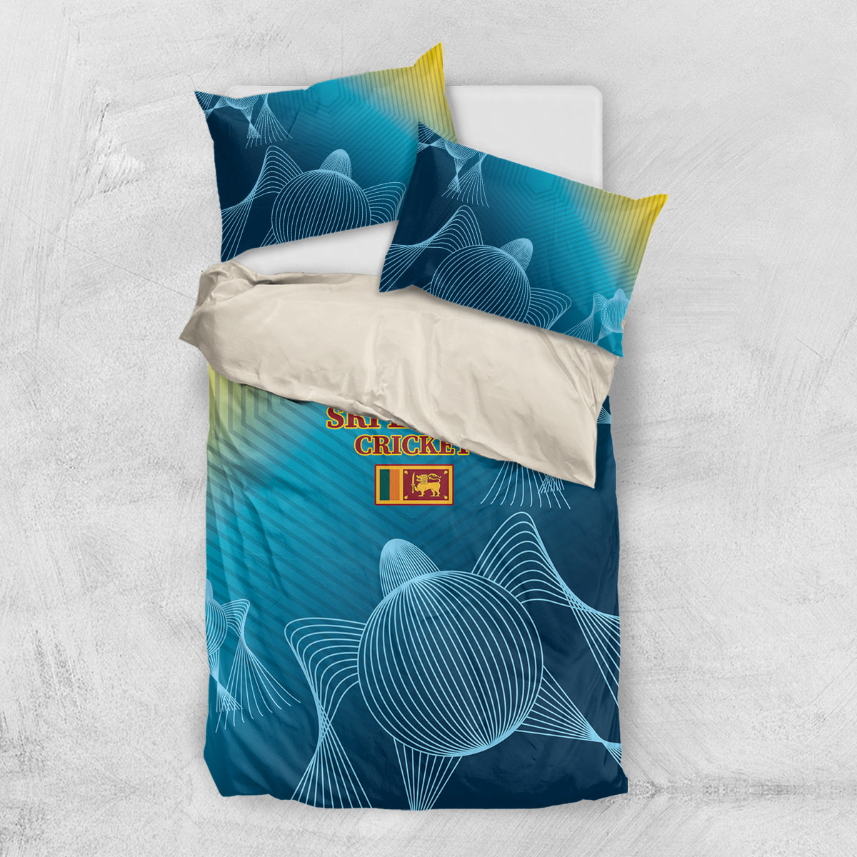 Sri Lanka Cricket Bedding Set 2024 World Cup Go The Lions