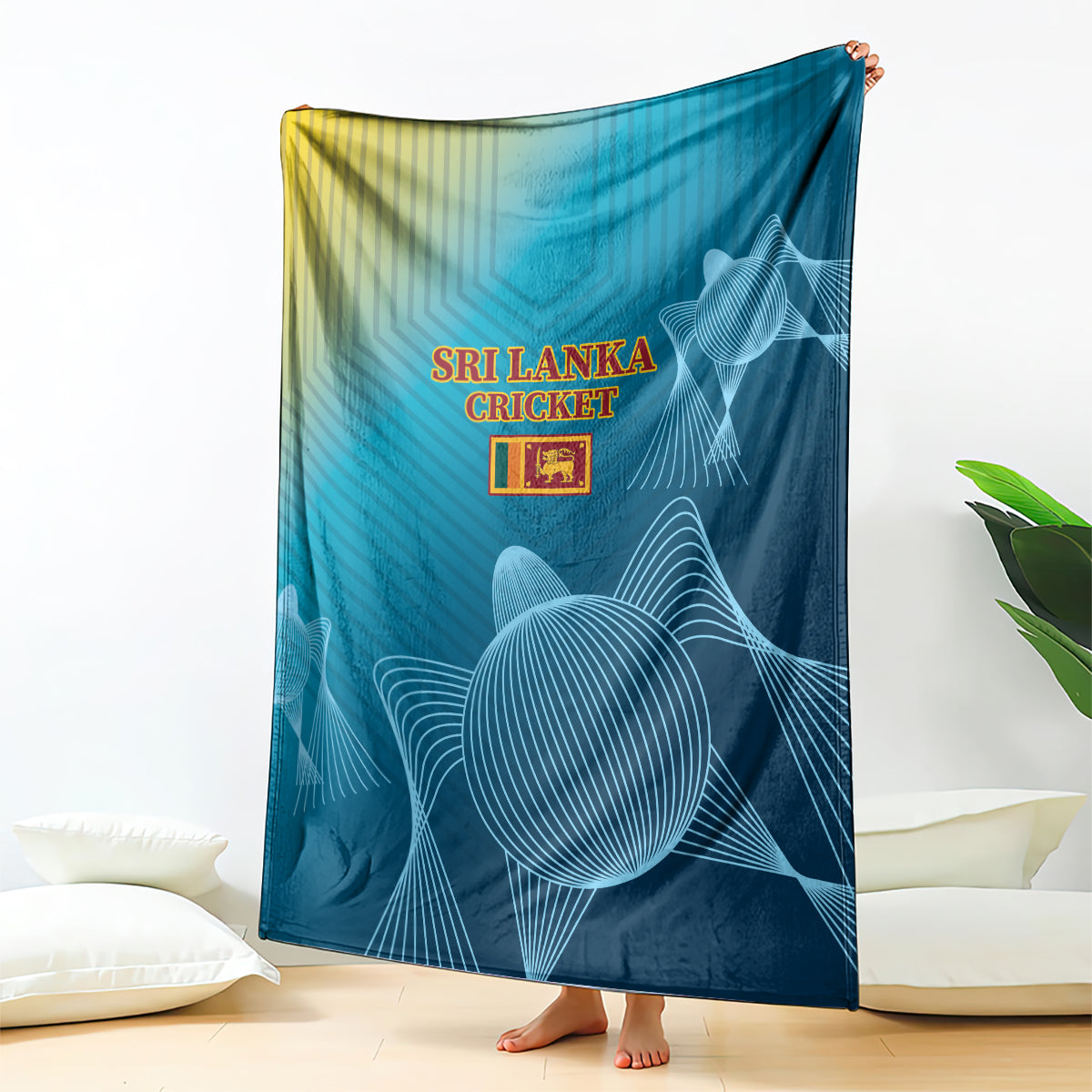 Sri Lanka Cricket Blanket 2024 World Cup Go The Lions