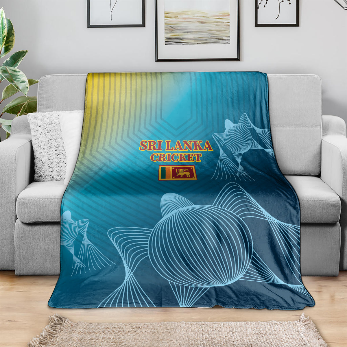 Sri Lanka Cricket Blanket 2024 World Cup Go The Lions