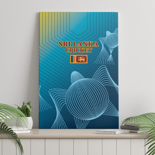 Sri Lanka Cricket Canvas Wall Art 2024 World Cup Go The Lions