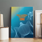 Sri Lanka Cricket Canvas Wall Art 2024 World Cup Go The Lions