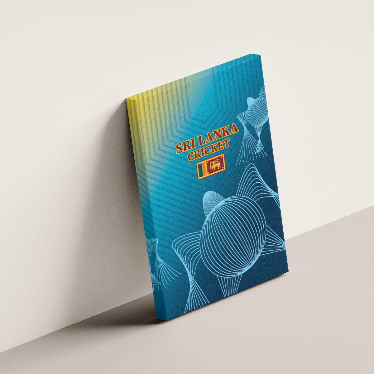 Sri Lanka Cricket Canvas Wall Art 2024 World Cup Go The Lions