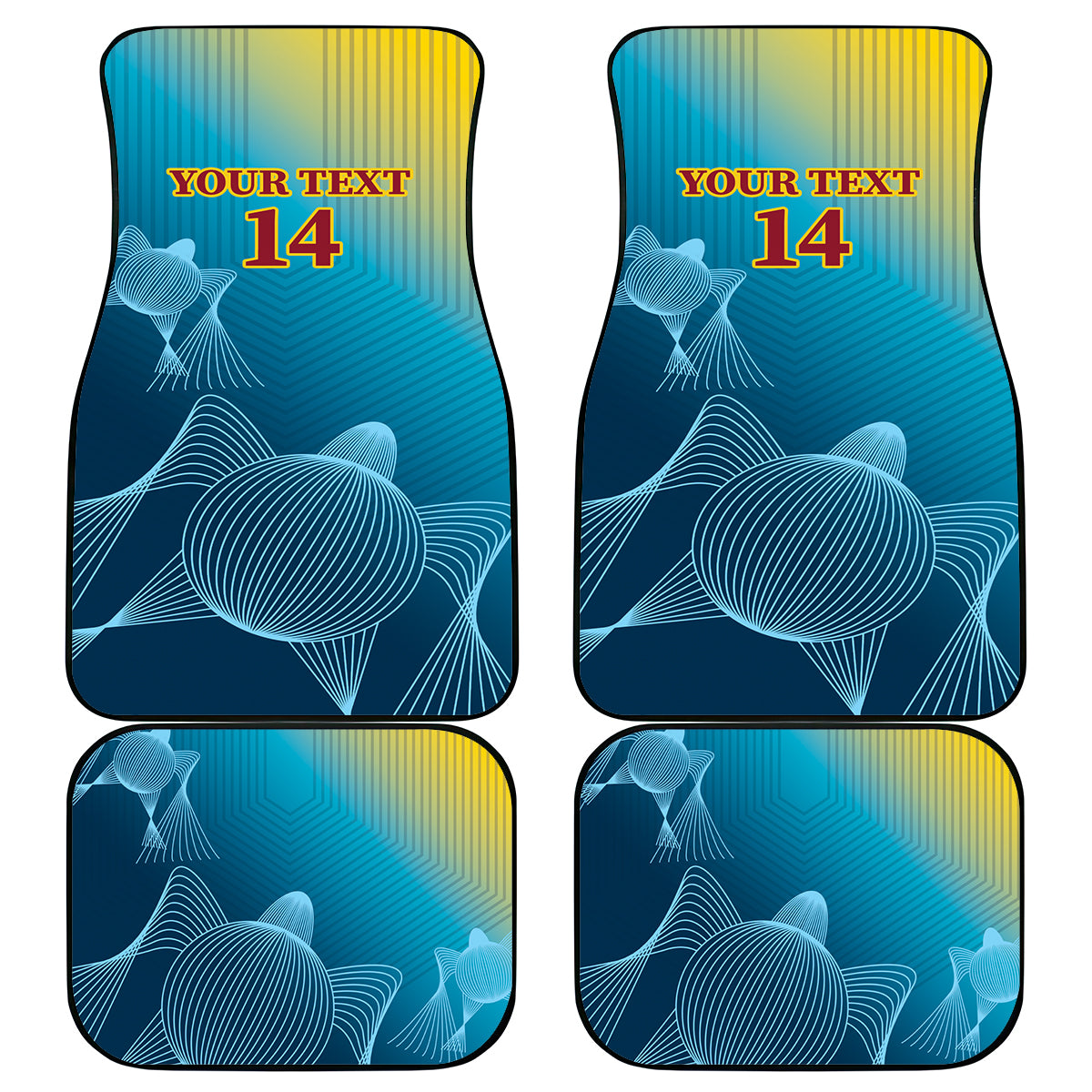 Sri Lanka Cricket Car Mats 2024 World Cup Go The Lions