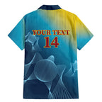 Custom Sri Lanka Cricket Family Matching Mermaid Dress and Hawaiian Shirt 2024 World Cup Go The Lions