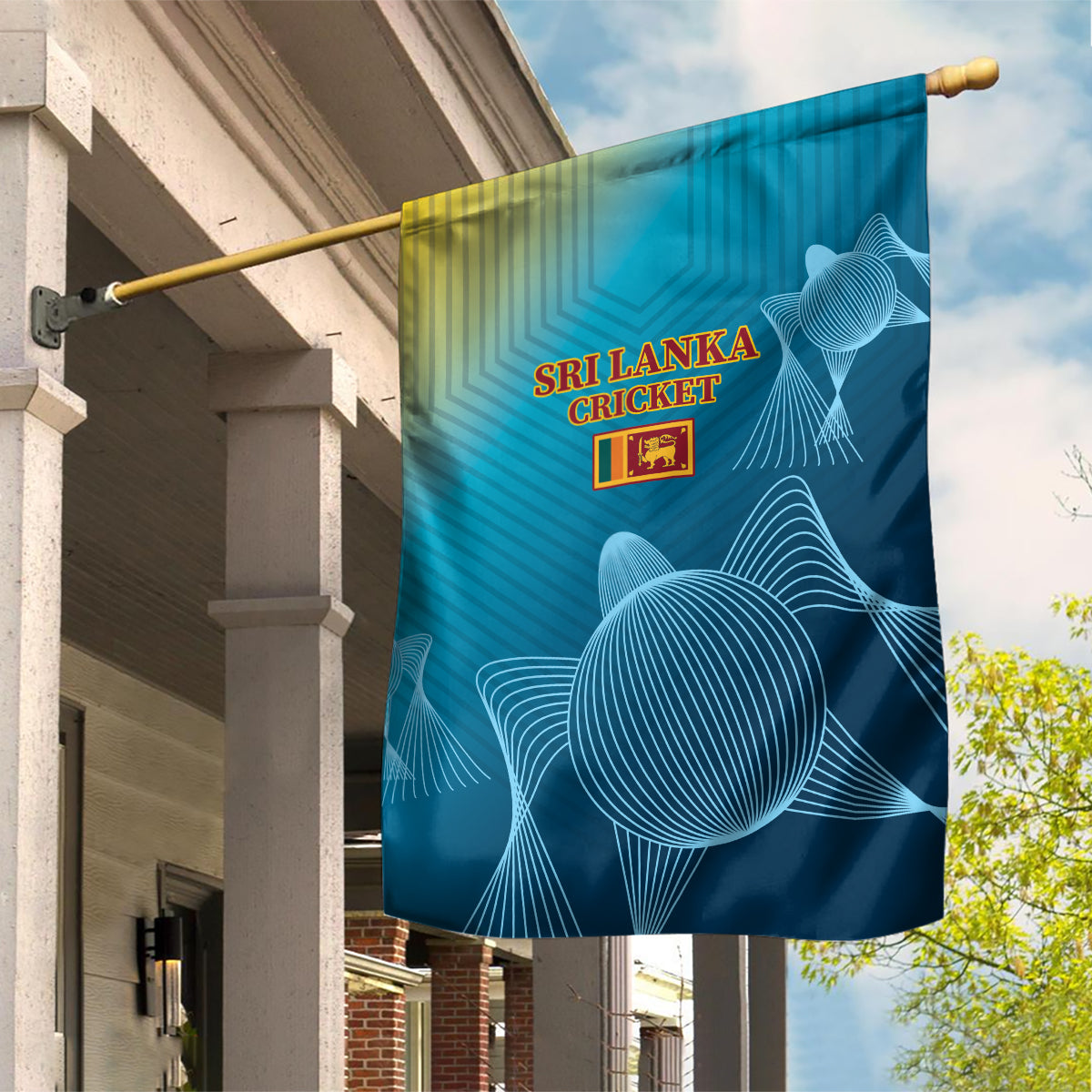 Sri Lanka Cricket Garden Flag 2024 World Cup Go The Lions