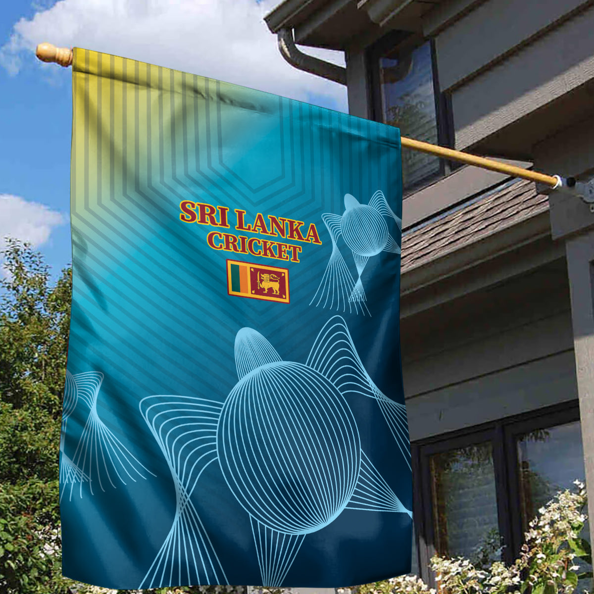 Sri Lanka Cricket Garden Flag 2024 World Cup Go The Lions