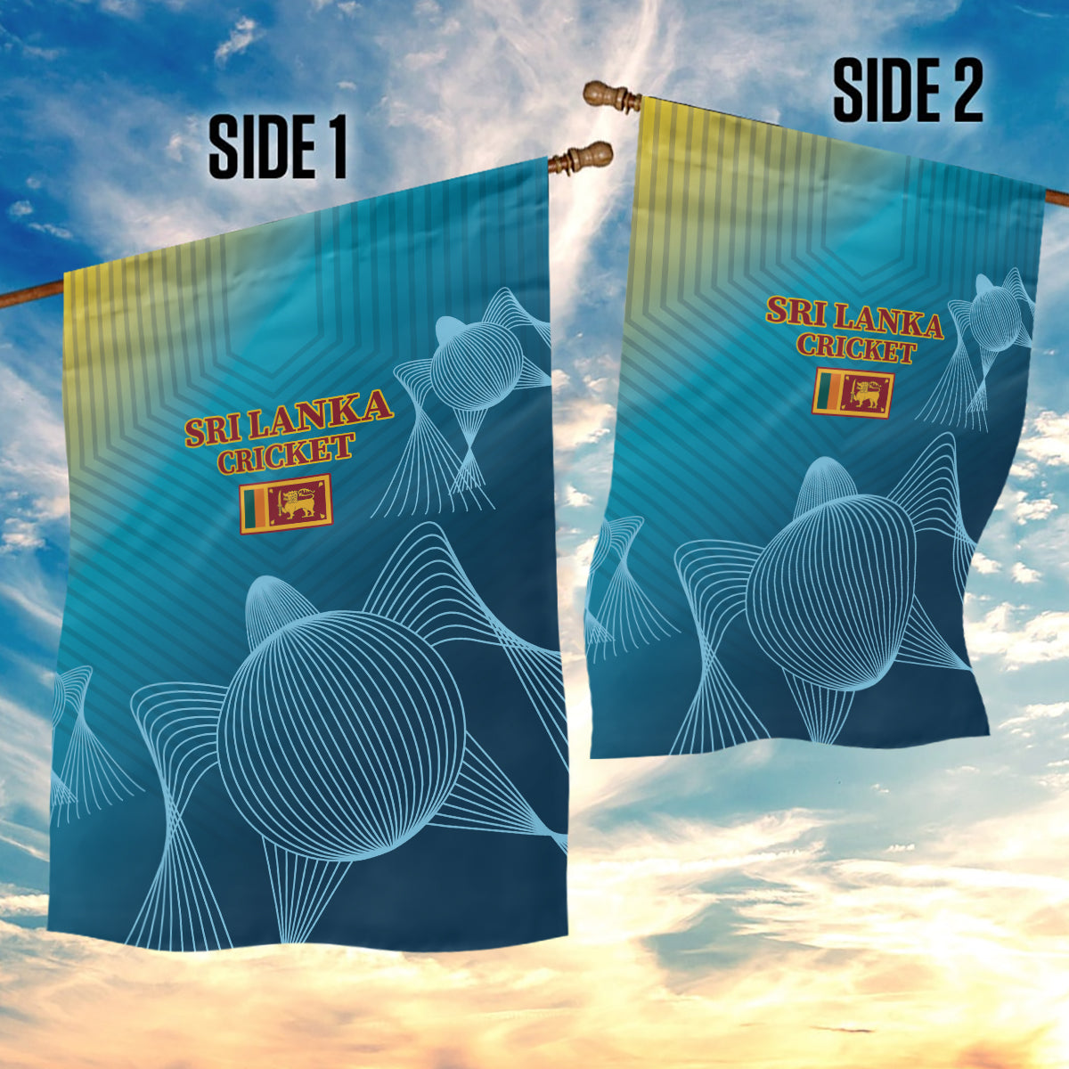 Sri Lanka Cricket Garden Flag 2024 World Cup Go The Lions