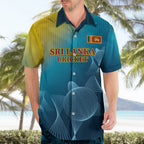 Custom Sri Lanka Cricket Hawaiian Shirt 2024 World Cup Go The Lions