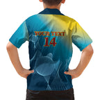 Custom Sri Lanka Cricket Hawaiian Shirt 2024 World Cup Go The Lions