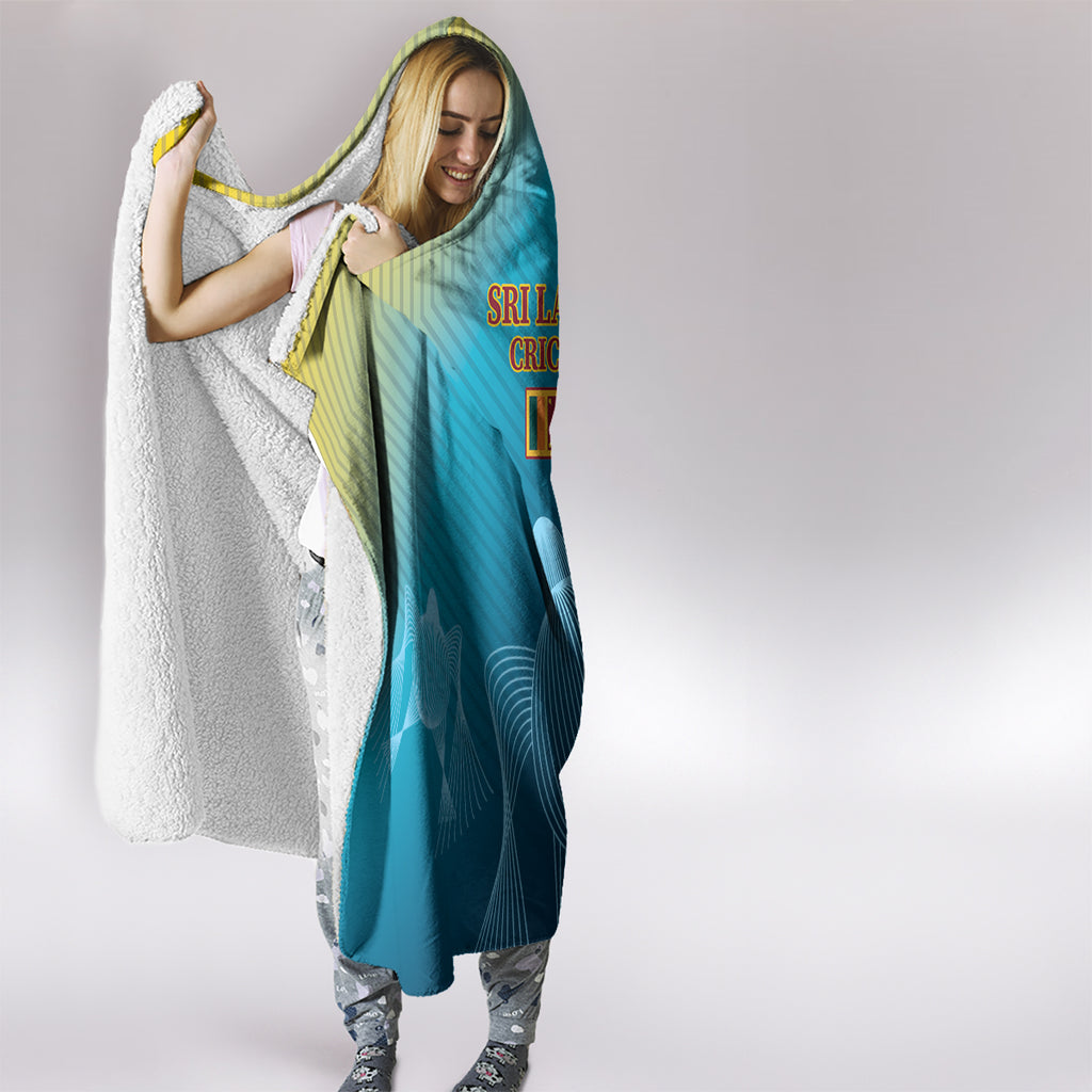 Sri Lanka Cricket Hooded Blanket 2024 World Cup Go The Lions