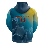 Custom Sri Lanka Cricket Hoodie 2024 World Cup Go The Lions