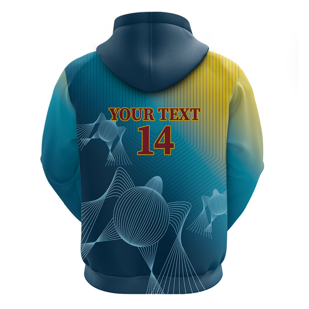 Custom Sri Lanka Cricket Hoodie 2024 World Cup Go The Lions