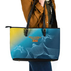 Sri Lanka Cricket Leather Tote Bag 2024 World Cup Go The Lions
