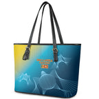 Sri Lanka Cricket Leather Tote Bag 2024 World Cup Go The Lions