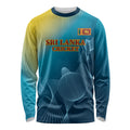 Custom Sri Lanka Cricket Long Sleeve Shirt 2024 World Cup Go The Lions